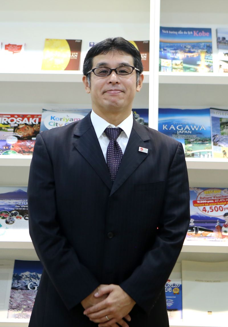 Ông Takahashi Ayumi – Trưởng đại diện JNTO tại Việt Nam